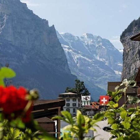 Ferienwohnung Bahnhoefli Lauterbrunnen Eksteriør bilde